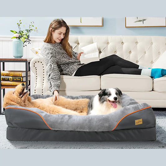 Large Waterproof Dog Bed with Removable Washable Cover - Ingrid Just Unique