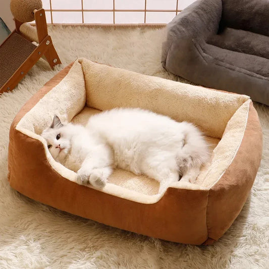 Cozy Plush Pet Bed – Soft Cushion for Cats & Small Dogs - Ingrid Just Unique