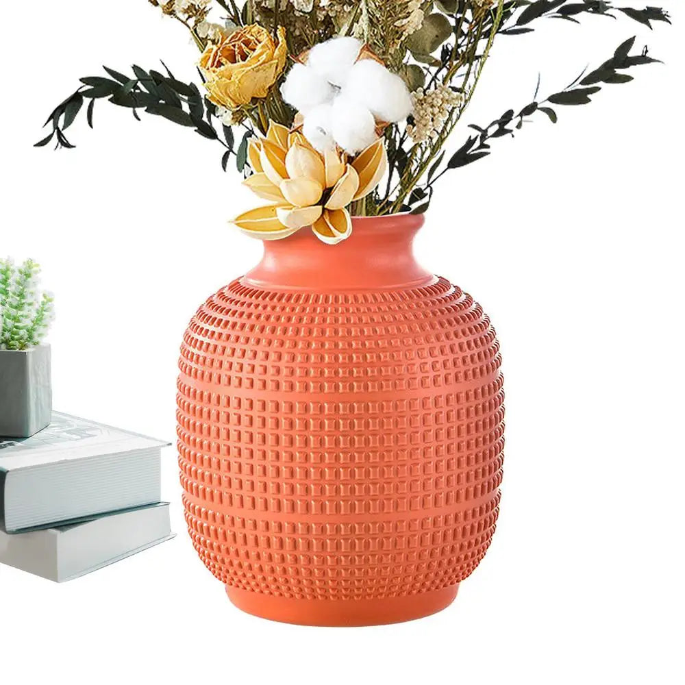 Modern Unbreakable Imitation Ceramic Vase - Ingrid Just Unique