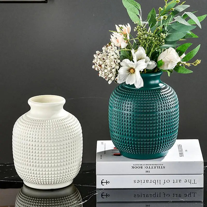 Modern Unbreakable Imitation Ceramic Vase - Ingrid Just Unique