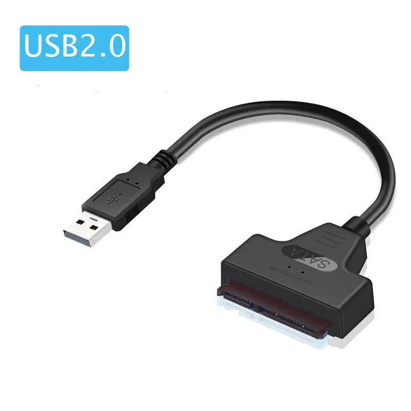 SATA to USB 3.0 / 2.0 Adapter Cable – 6 Gbps High-Speed Data Transfer - Ingrid Just Unique