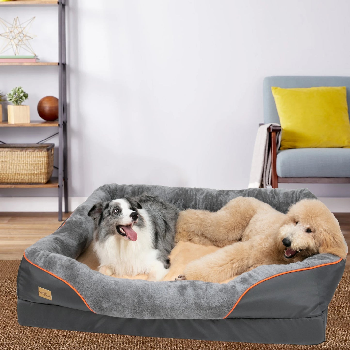 Large Waterproof Dog Bed with Removable Washable Cover - Ingrid Just Unique