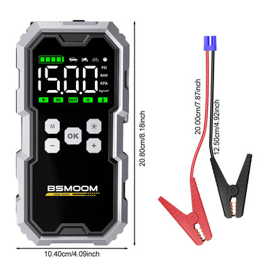 3-in-1 Emergency Car Battery Jumpstarter - Ingrid Just Unique
