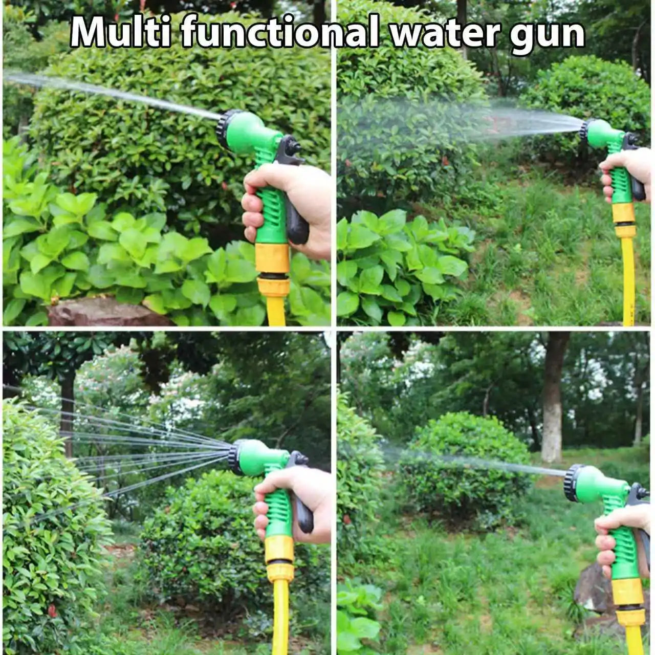 Flexible | Expandable Garden Water Hose & Multifunctional Gun Nozzle - Ingrid Just Unique
