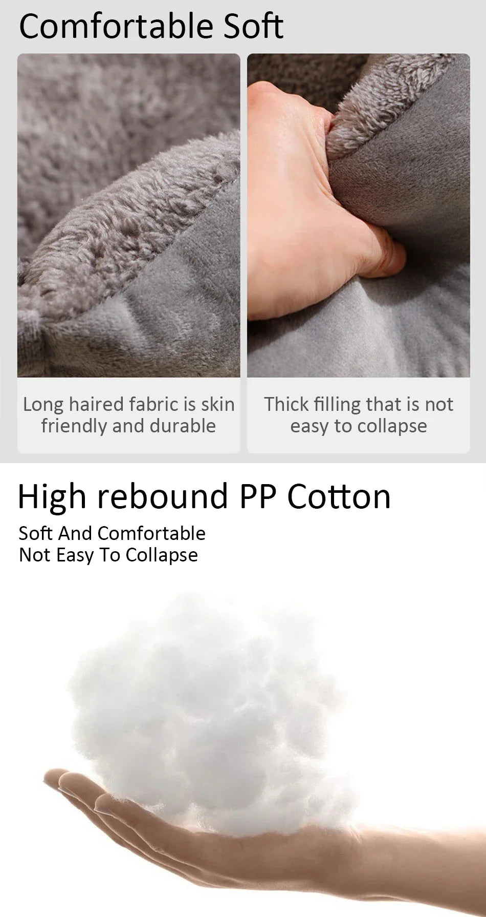 Cozy Plush Pet Bed – Soft Cushion for Cats & Small Dogs - Ingrid Just Unique