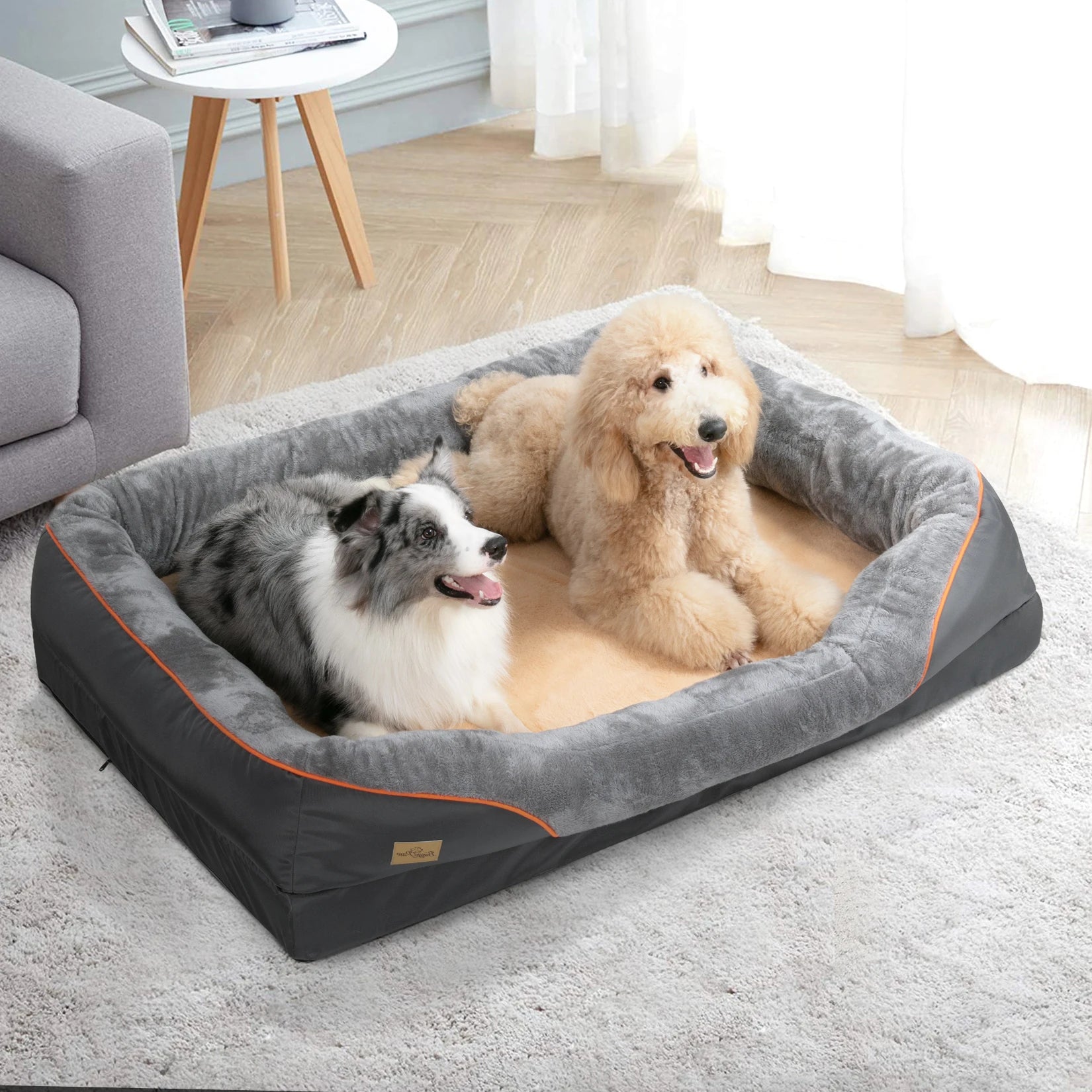 Large Waterproof Dog Bed with Removable Washable Cover - Ingrid Just Unique