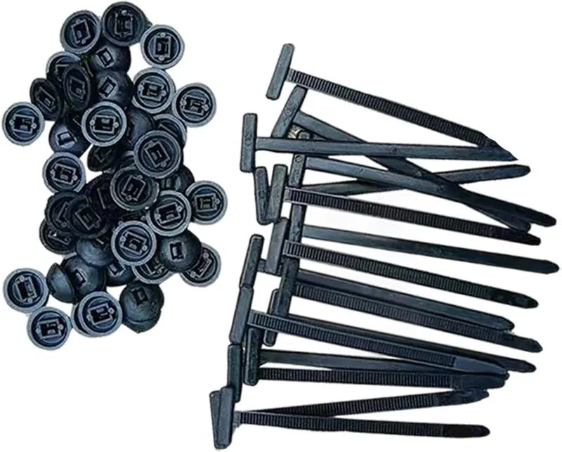 Nylon Universal Cable Tie Buckles (50PCS Set) - Ingrid Just Unique