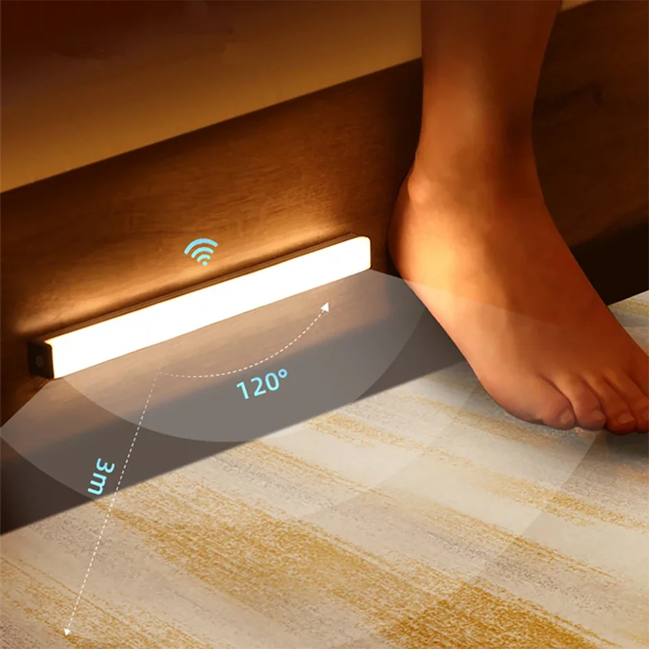 Cabinet Light USB Rechargeable Motion Sensor LED Bar Light - Ingrid Just Unique