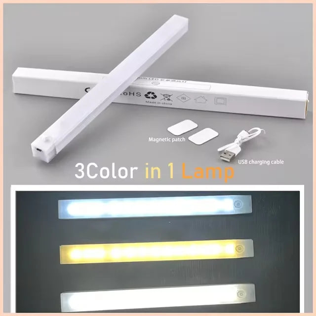 Cabinet Light USB Rechargeable Motion Sensor LED Bar Light - Ingrid Just Unique
