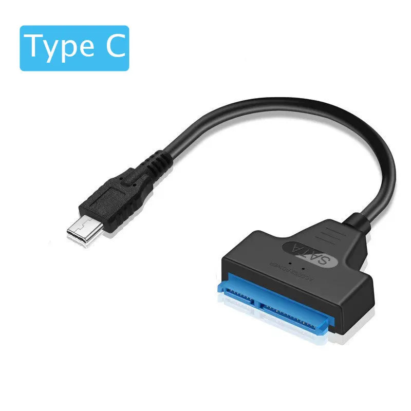 SATA to USB 3.0 / 2.0 Adapter Cable – 6 Gbps High-Speed Data Transfer - Ingrid Just Unique