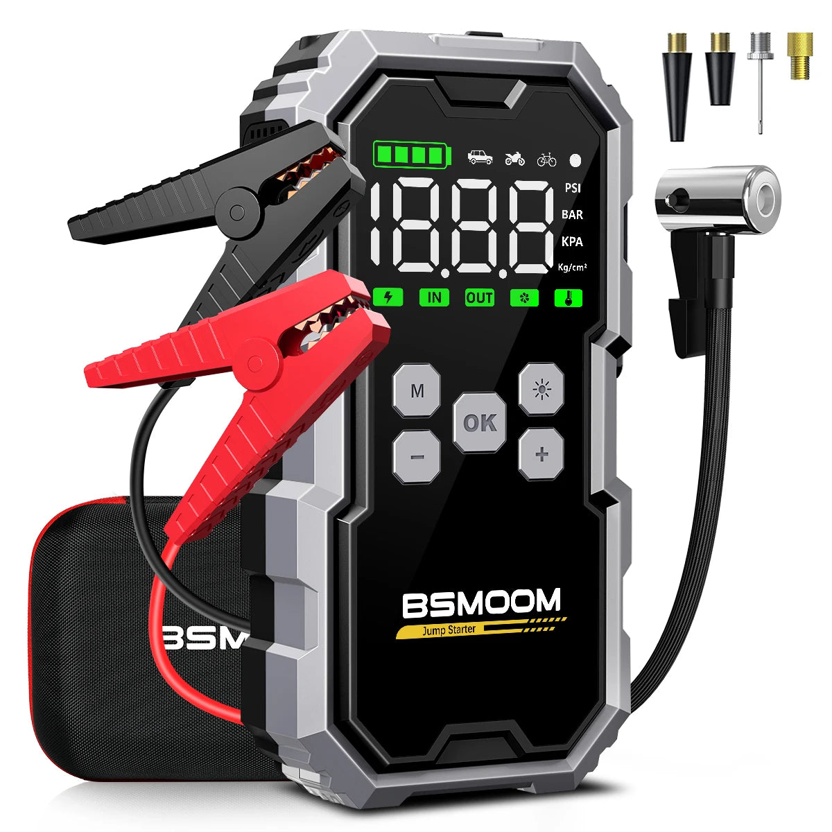 3-in-1 Emergency Car Battery Jumpstarter - Ingrid Just Unique