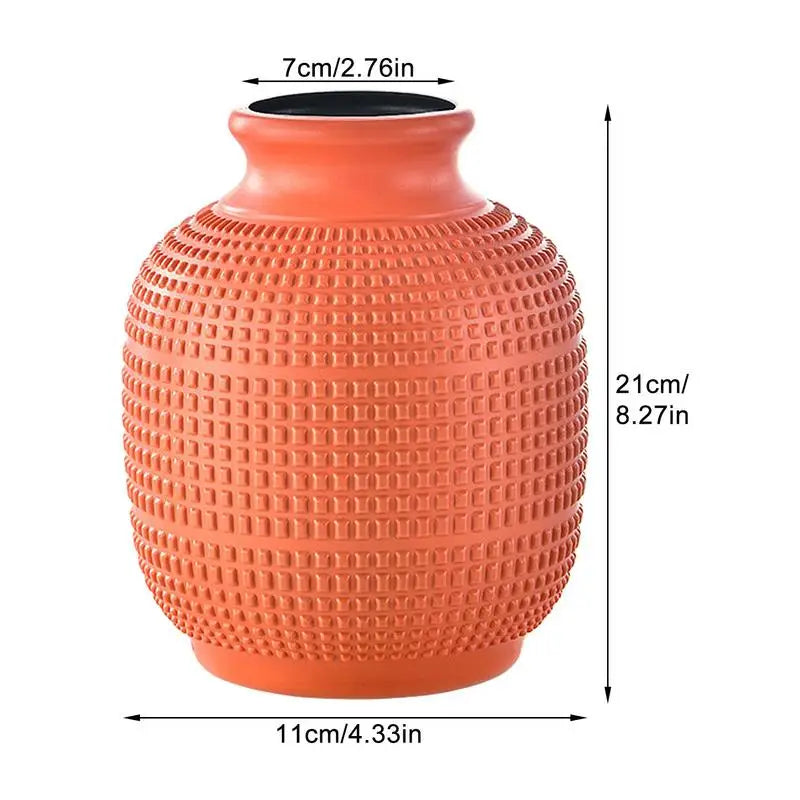 Modern Unbreakable Imitation Ceramic Vase - Ingrid Just Unique