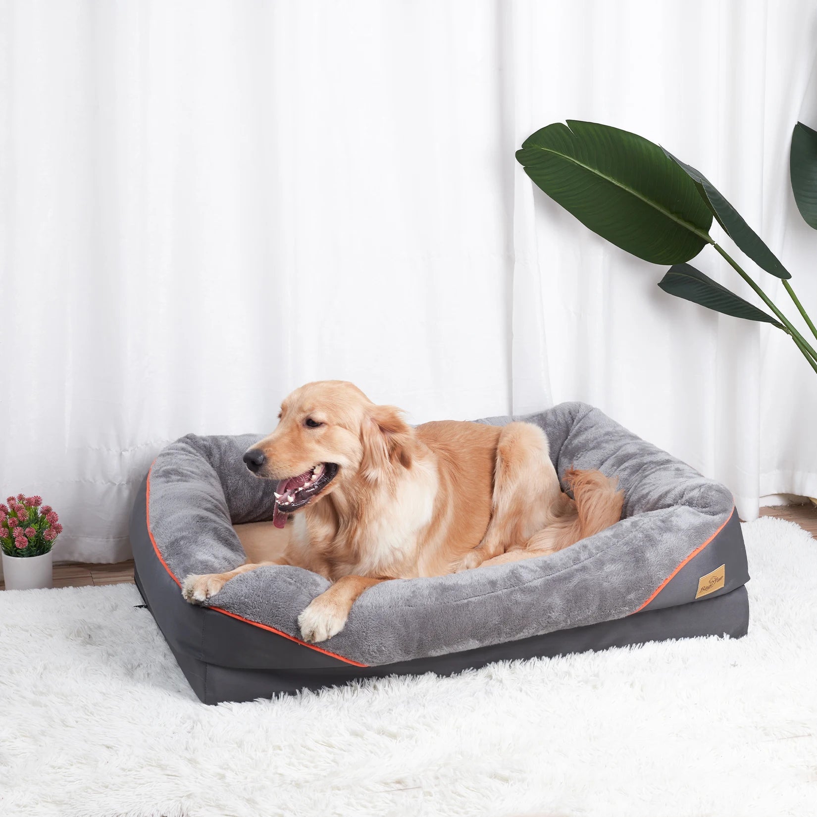 Large Waterproof Dog Bed with Removable Washable Cover - Ingrid Just Unique