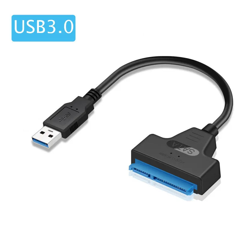 SATA to USB 3.0 / 2.0 Adapter Cable – 6 Gbps High-Speed Data Transfer - Ingrid Just Unique