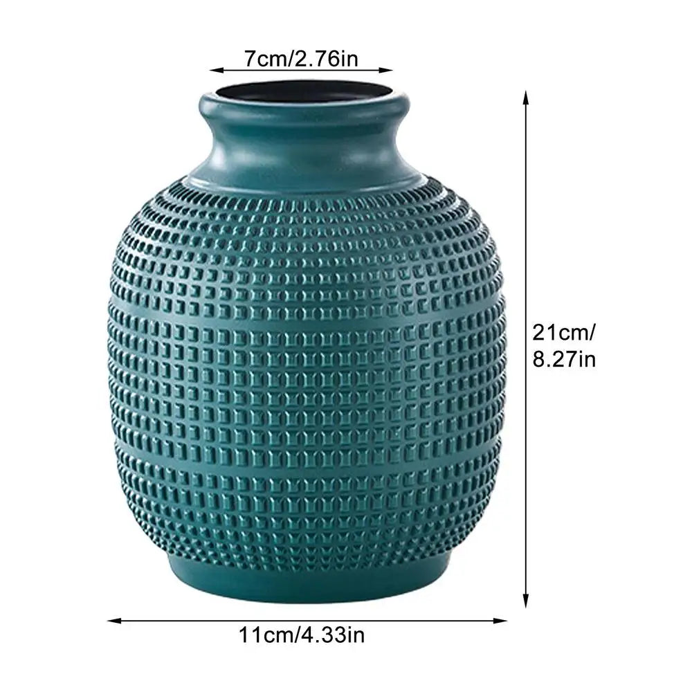 Modern Unbreakable Imitation Ceramic Vase - Ingrid Just Unique